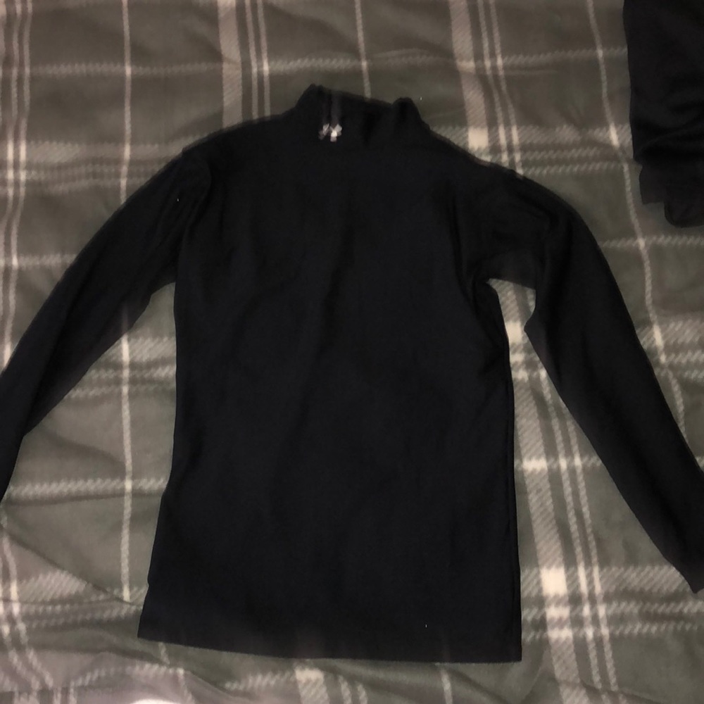 Under Armor  ColdGear Mock-Neck T-Shirt